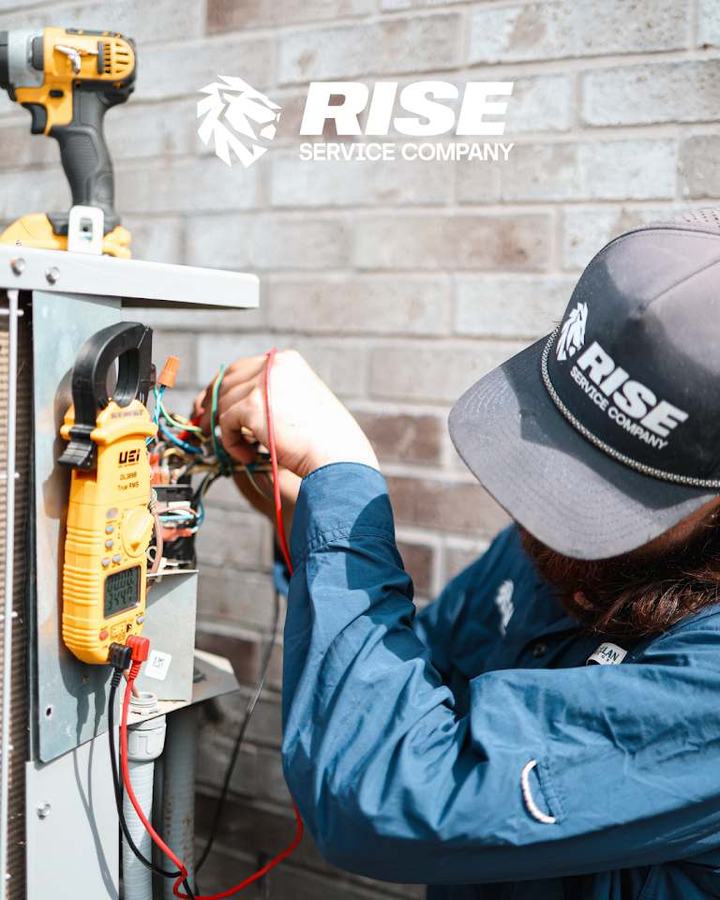 Rise technician at work